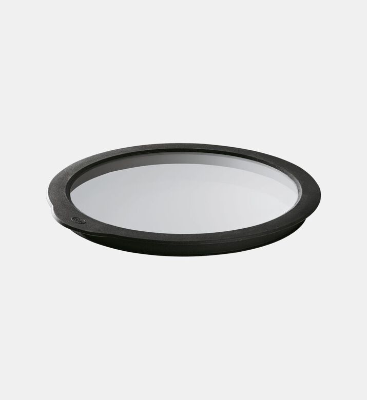Rosle Glass Silicone Sealing Ring Lid, Silver, 20-cm, Packshot View
