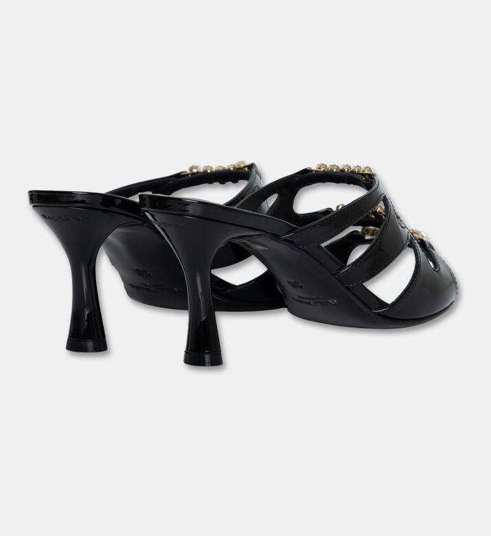 Baldinini Patent Cut-out Mule Sandals, Packshot View