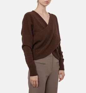 سترة ماغليا بياقة في بتصميم ملفوف