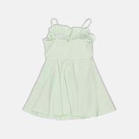 Flared Sweetheart Neck Dress