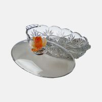 Glass Serving Platter Set