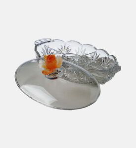 طقم أطباق تقديم زجاجي