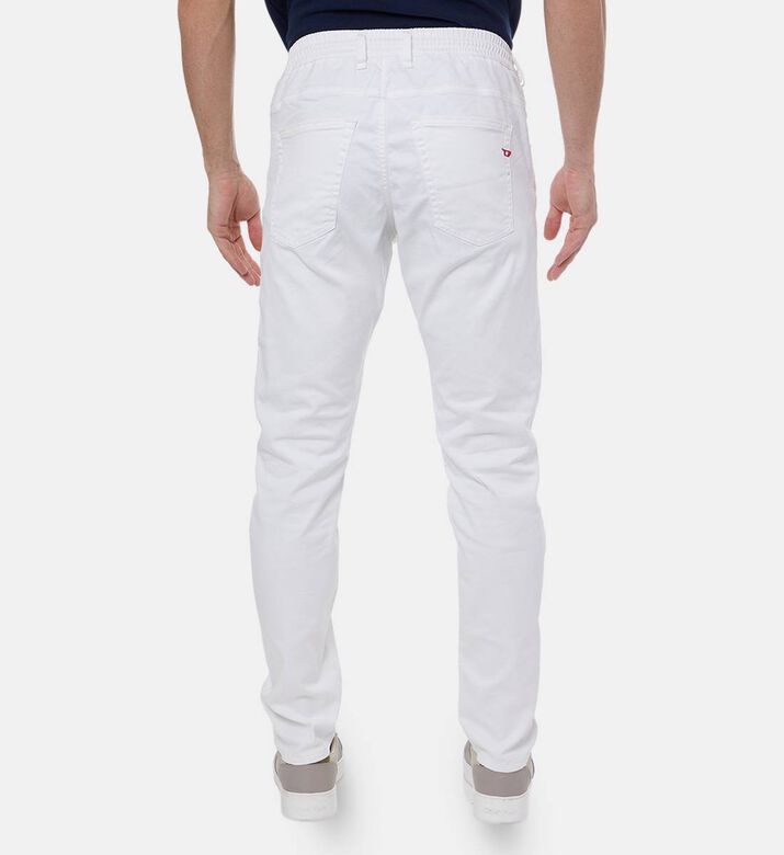 بنطال بخصر برباط بقصة ضيقة