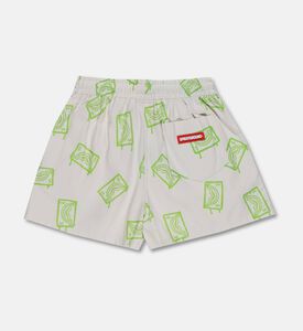 Sprayground Slimer Dripping Organic Cotton Shorts, Packshot View
