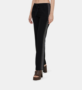 Pomy Glitter Crepe Trousers