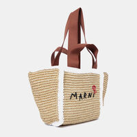 Sillo Raffia-effect Shopper Bag