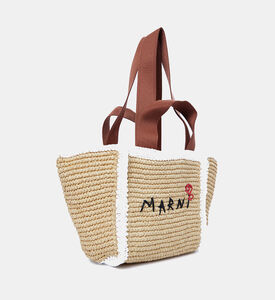 Sillo Raffia-effect Shopper Bag