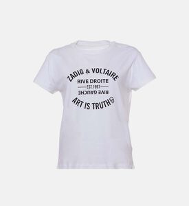 تيشيرت والك إكو مطبوع بشعار