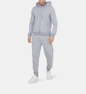 Quinn Cotton Modal Zipped Hoodie Quinn Cotton Modal Zipped Hoodie