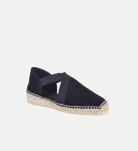 Enar Suede Closed-toe Flat Espadrille