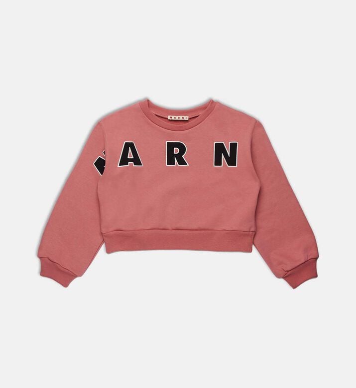 Logo-embroidery Crewneck Sweatshirt