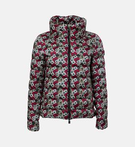 Save the Duck All-over Floral-print High Neck Jacket, Packshot View