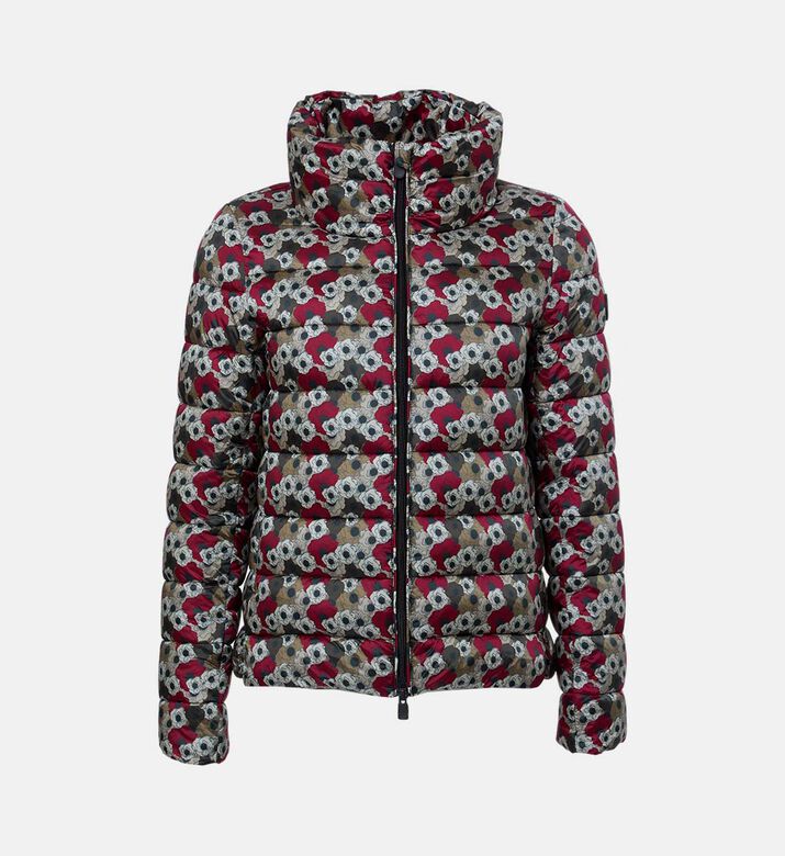 Save the Duck All-over Floral-print High Neck Jacket, Packshot View