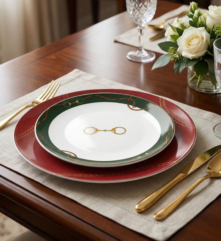 Silsal Fares 6-piece Salad Plate Set, Packshot View