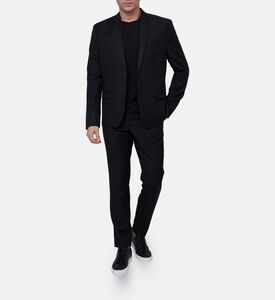Wool Slim-fit Suit Pants