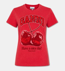 Ganni Ts Cherry, Packshot View
