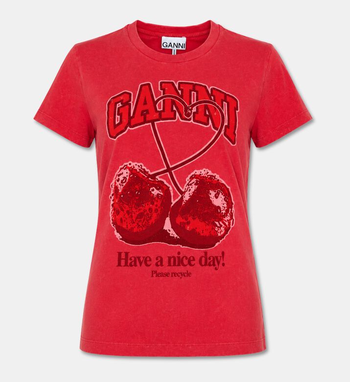 Ganni Ts Cherry, Packshot View