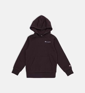 Champion Logo-detail Kangaroo Pocket Hoodie, Burgundy, Xl, Packshot View