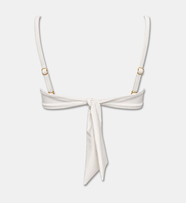 Palmacea Contrast Trim Bandeau Bikini Top, Packshot View