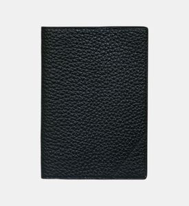 Camille Fournet Passport Holder Allig, Black, Packshot View