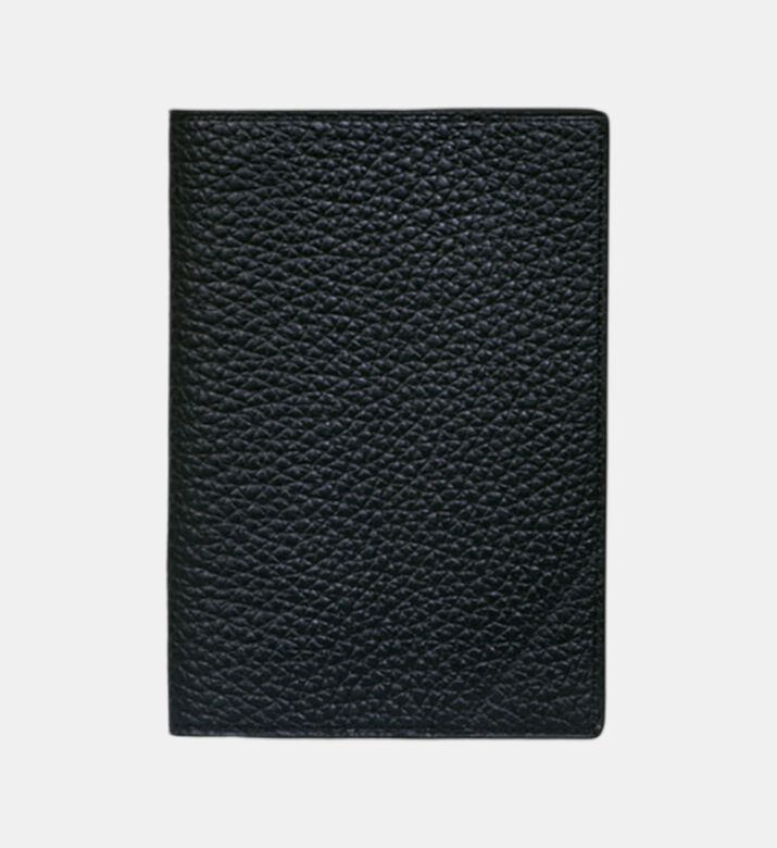 Camille Fournet Passport Holder Allig, Black, Packshot View