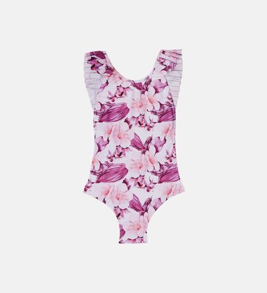 Floral-print One-piece Swimsuit