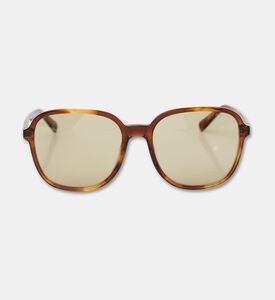 Miu Miu Pillow-shaped Acetate Frame Striped Sunglasses, Packshot View