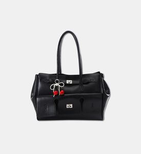 StickyBestie Charm Cherry Pearl, Silver, Packshot View