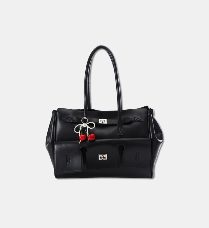 StickyBestie Charm Cherry Pearl, Silver, Packshot View