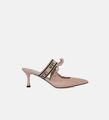 Kitten Heel Pointed Toe Mules