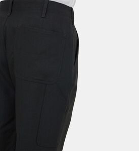 بنطال عريض الأرجل مفصل