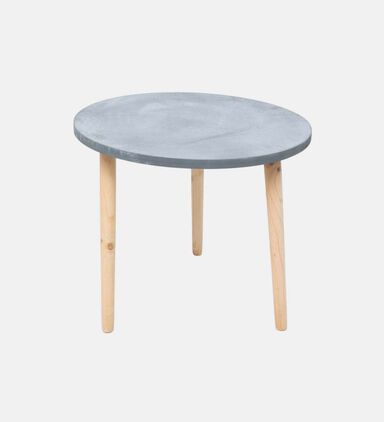 Cement Look Mdf Side Table