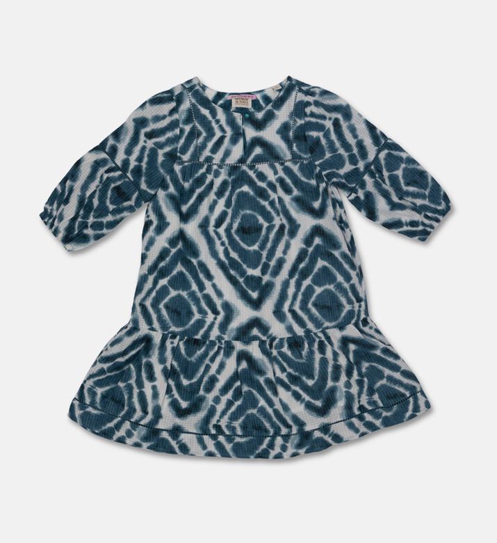 Scotch and Soda All-over Printed Ladder Tape Maxi Dress, Packshot View