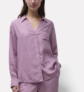 Chantelle Striped Button-down Pyjama Shirt, Model View