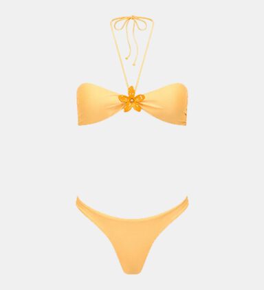 Floral-embellishment Bikini