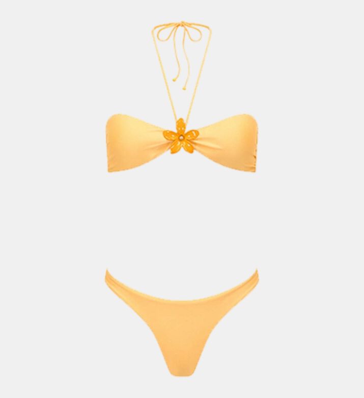 Floral-embellishment Bikini