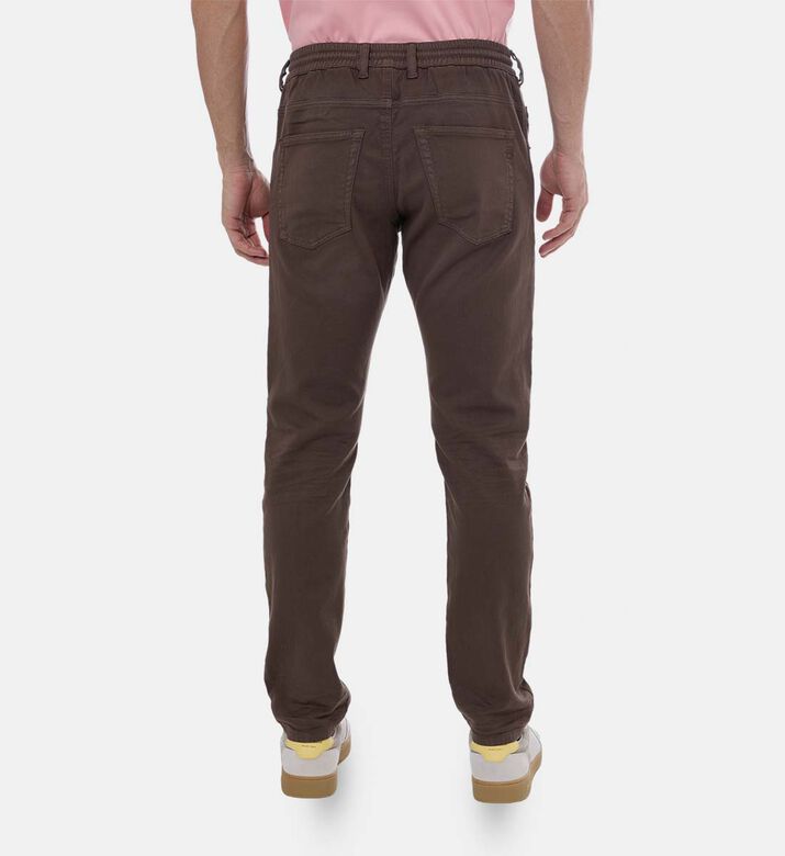 بنطال جينز مريح برباط خصر