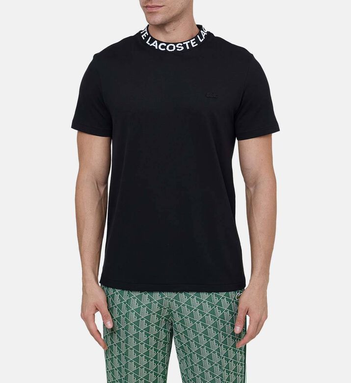 Cotton Piqué Logo Collar T-shirt Cotton Piqué Logo Collar T-shirt