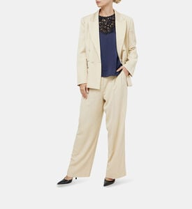 Ba and Sh Gona High-waisted Trousers, Model View