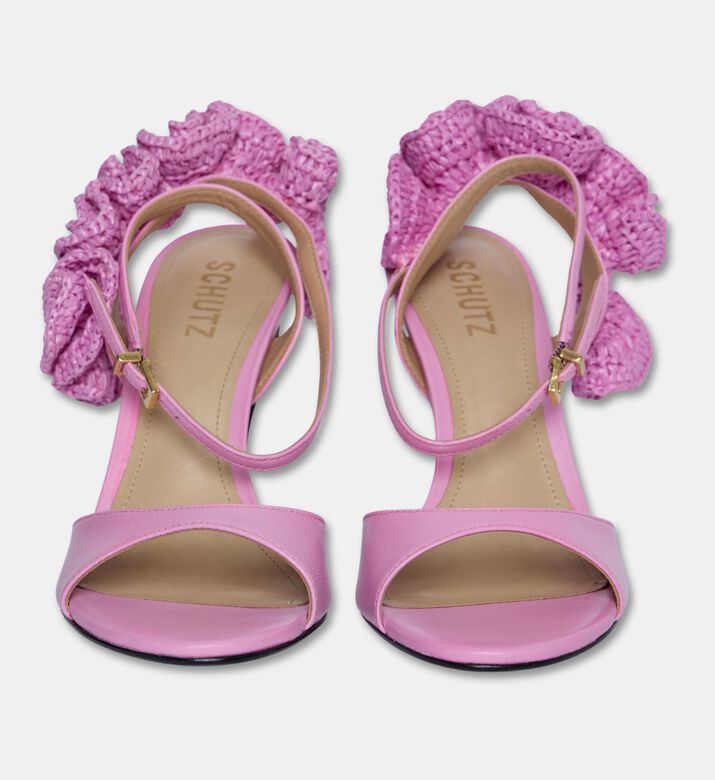 Schutz Floral-accent Stiletto Sandal, Packshot View