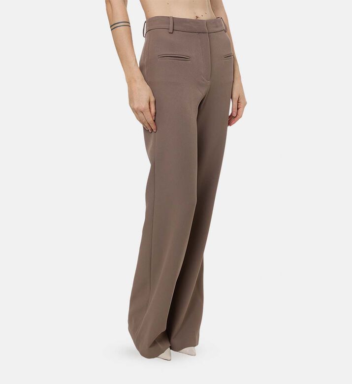 Tailored Flared Trousers