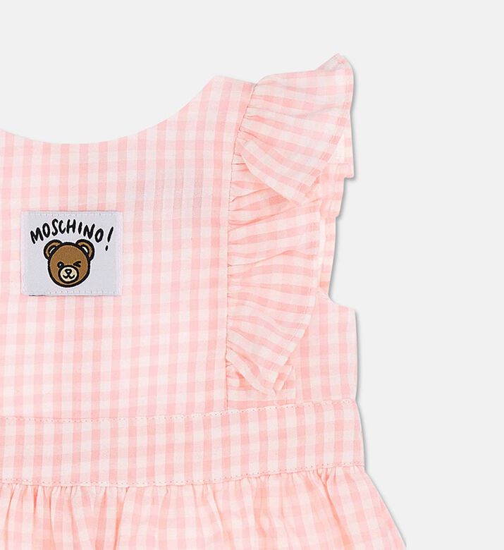 Moschino BKT Gingham Ruffle Trim Sun Dress, Packshot View