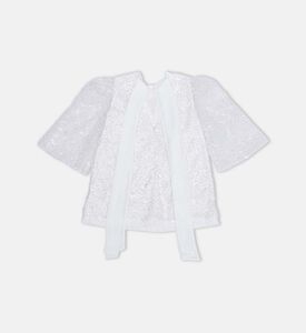 Lace Pearl-embellished Dress