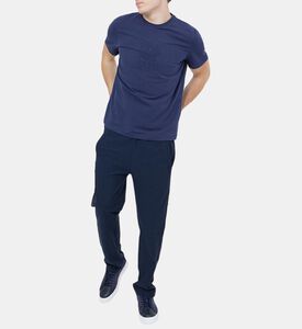 بنطال رياضي بحزام خصر مطاطي