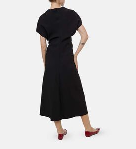 جمبسوت بأكمام منفوشة وياقة في