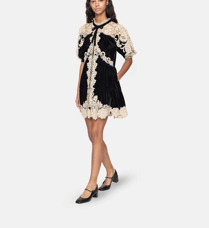 Medina Ruffled Collar Dress Medina Ruffled Collar Dress