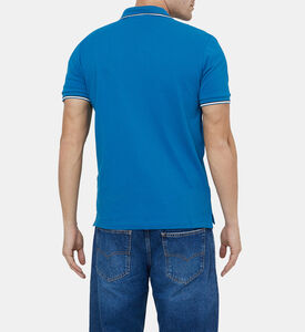 تيشيرت بولو قطن بأطراف متباينة