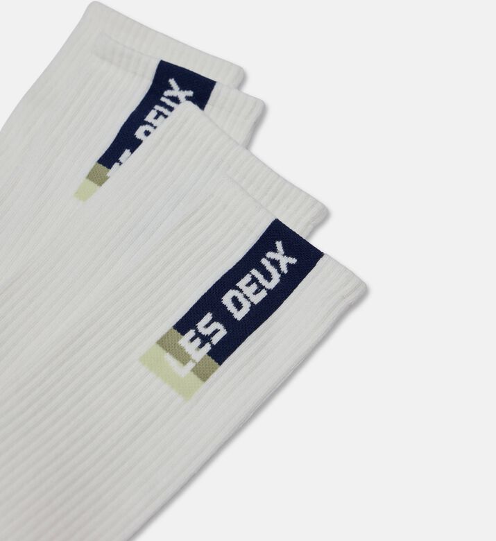 Les Deux Logo-embroidery Socks, Packshot View