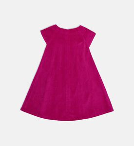 Jules and Juliette Paris Pleat-detail Short-sleeve Flared Dress, Packshot View