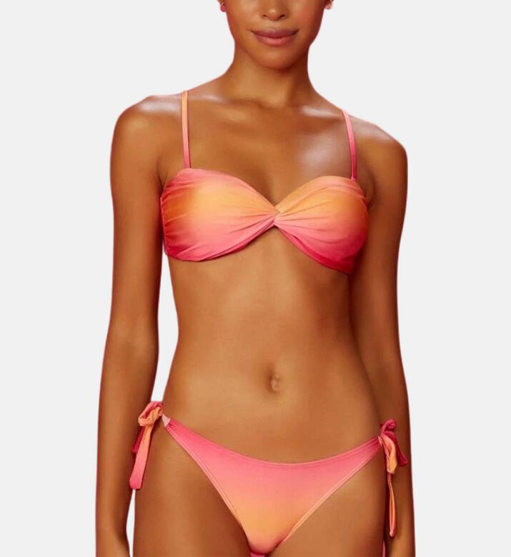 Gradient Pattern Bikini Top